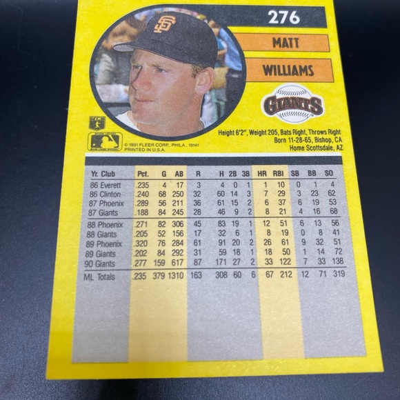 Fleer 1991 (210) Baseball Trading Cards VGC - Picture 5 of 9